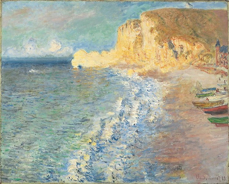เช้าในเอเตรต - Claude Monet