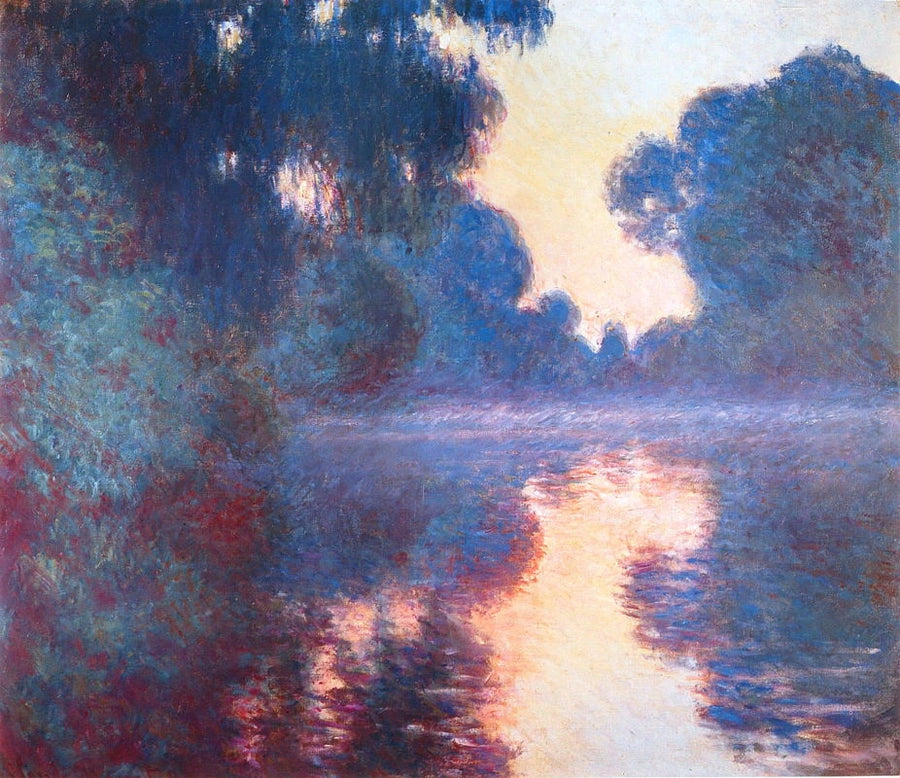 เช้าบนแม่น้ำแซน - Claude Monet