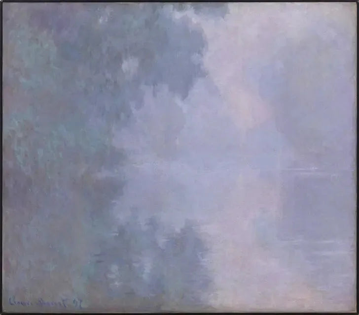 เช้าบนแม่น้ำแซน - Claude Monet