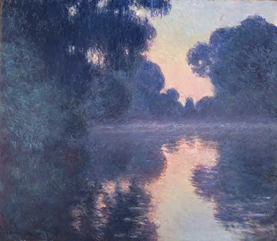 Reproduction du tableau « Matinée sur la Seine - Claude Monet » par Alpha Reproduction en peinture à l’huile