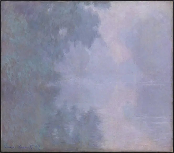 เช้าบนแม่น้ำแซน - Claude Monet