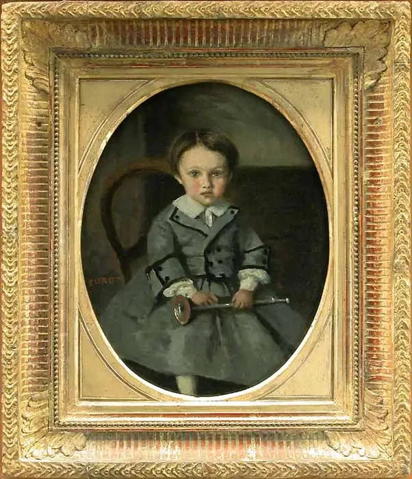 Maurice Robert - Jean-Baptiste Camille Corot image 1 reproduction de peinture à l’huile