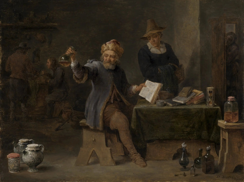 หมอประจำหมู่บ้าน - David Teniers le Jeune