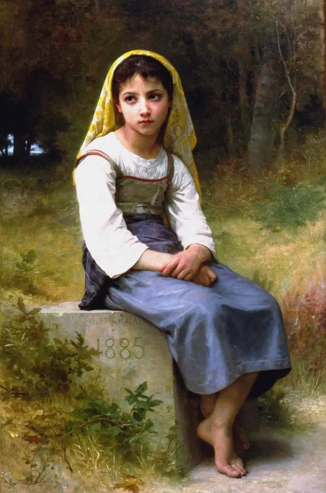 การทำสมาธิ - Bouguereau