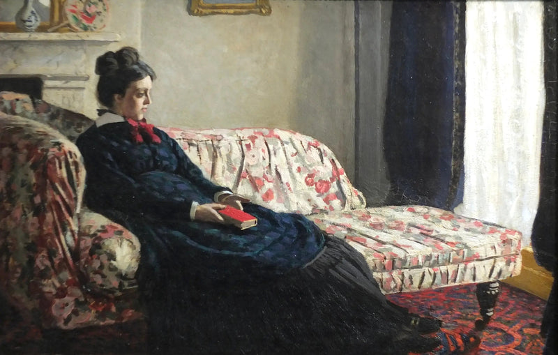 การทำสมาธิ คุณนายโมเนต์บนโซฟา - Claude Monet