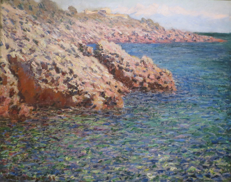 ทะเลเมดิเตอร์เรเนียน Cap d'Antibes W1185 - Claude Monet