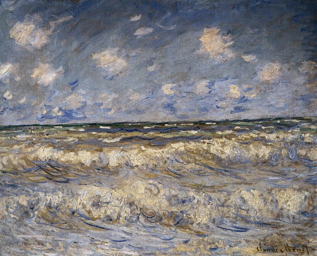 Mer agitée W663 de Claude Monet – Musée des beaux-arts du Canada 4636