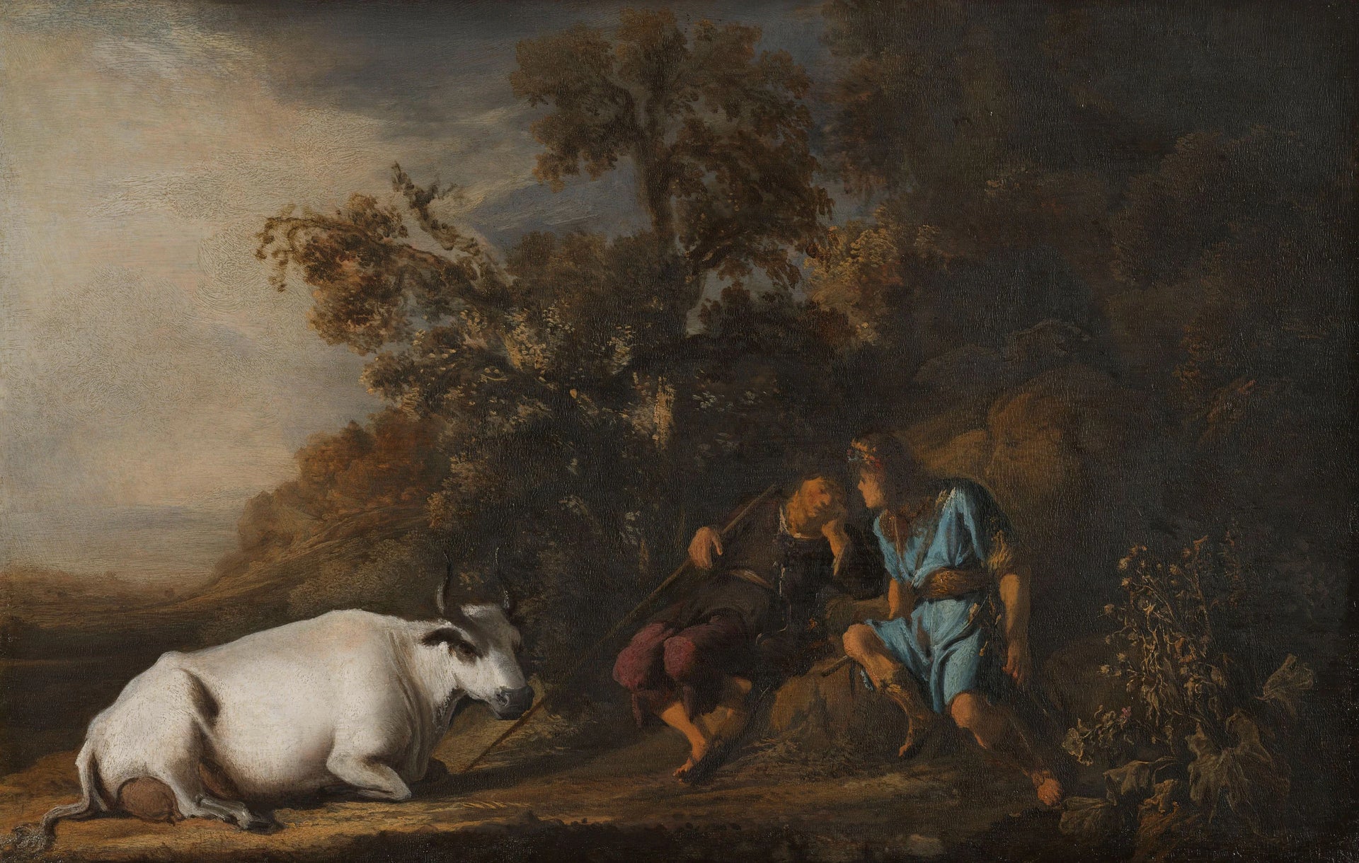 Mercure, Argo Panoptes et Io - Govert Flinck