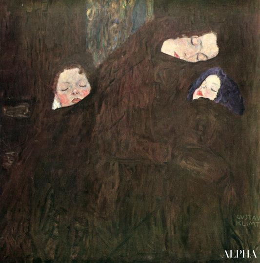 Mère avec enfants - Gustav Klimt - Reproductions de tableaux et peintures haut de gamme