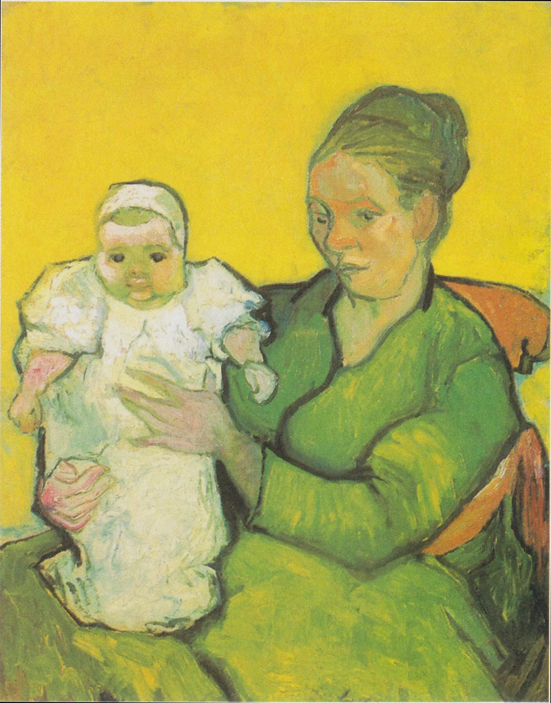 แม่รูแล็งกับลูกน้อยของเธอ - Vincent van Gogh