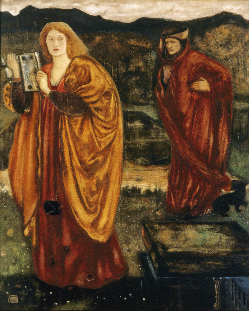 Merlin et Nimue - Edward Burne-Jones - Alpha Reproduction
