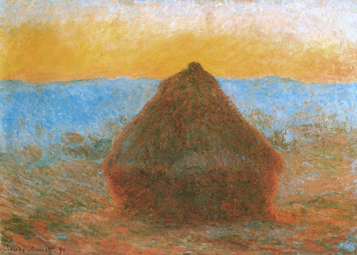 ล้อเจียรตอนพระอาทิตย์ตก W1285 - Claude Monet