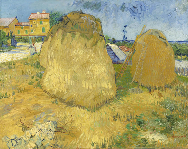 กองฟางในโพรวองซ์ - Vincent van Gogh