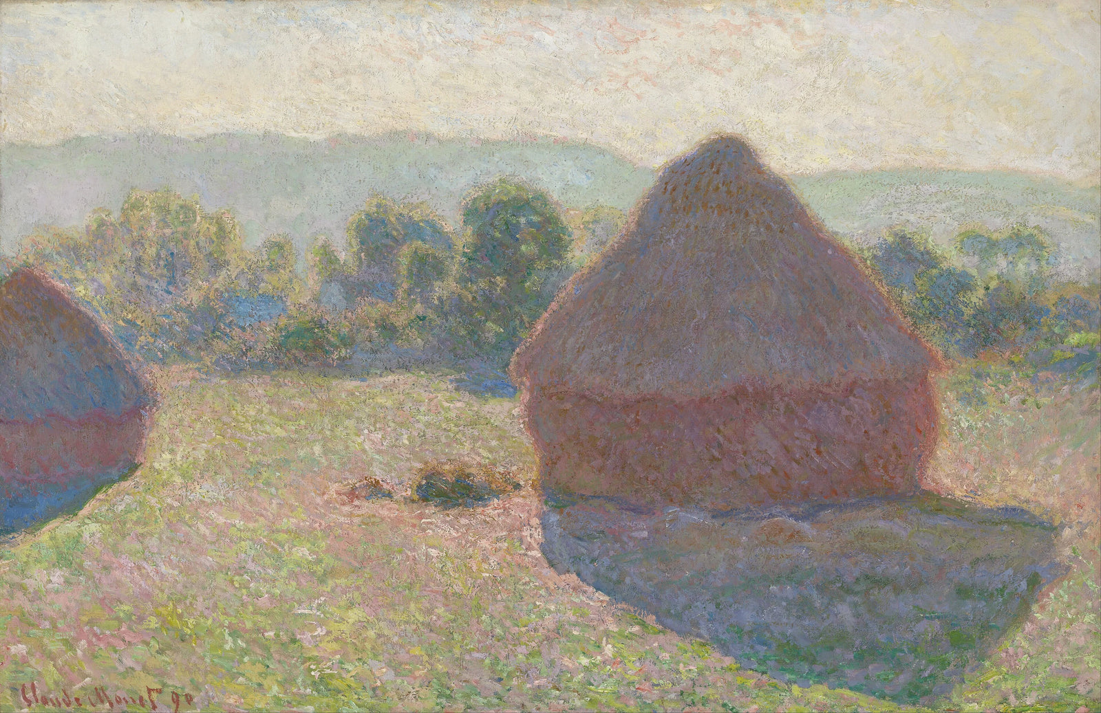 ล้อเจียร เที่ยงวัน W1271 - Claude Monet