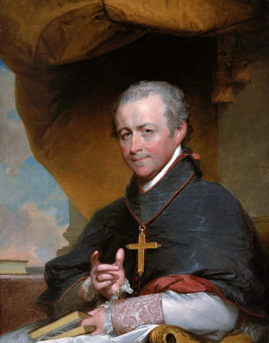 Mgr Jean-Louis Anne Magdelaine Lefebvre de Cheverus - จิลเบิร์ต สจ๊วต