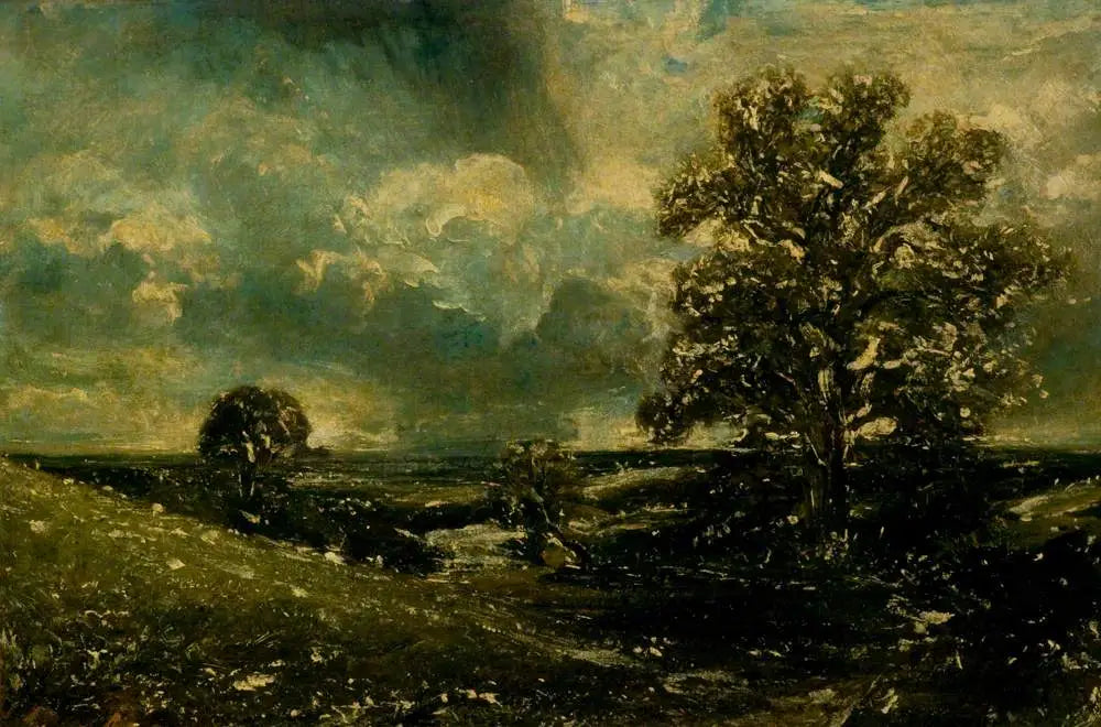 Midi West End Fields Hampstead Londres (croquis) - John Constable - Alpha Reproduction