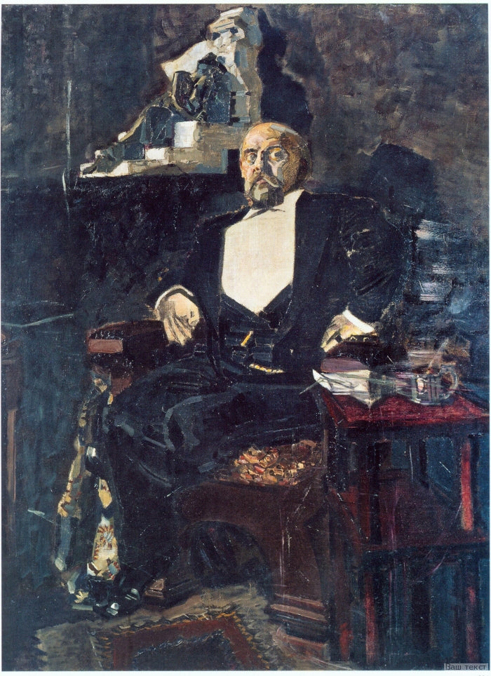 Portrait de Savva Mamontov - Mikhaïl Vroubel