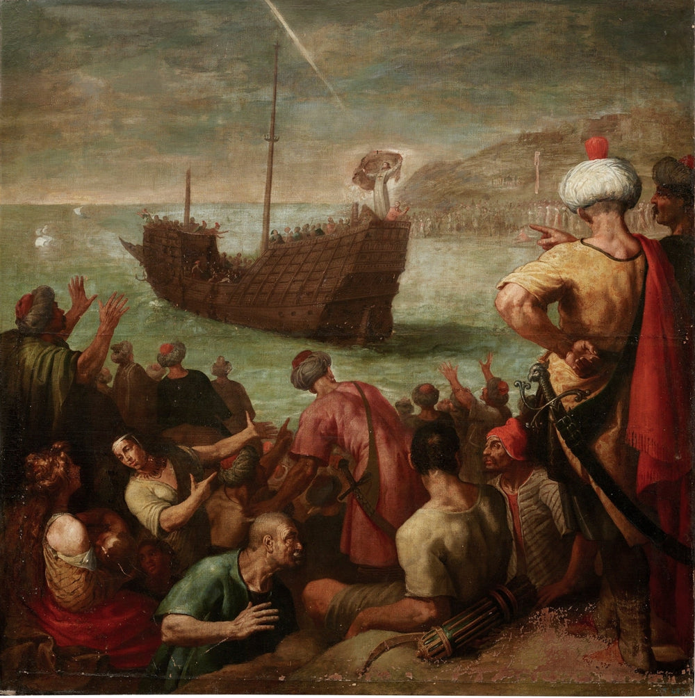 Milagroso regreso de San Juan de Mata - Vincenzo Carducci image 1 reproduction artisanale de tableau