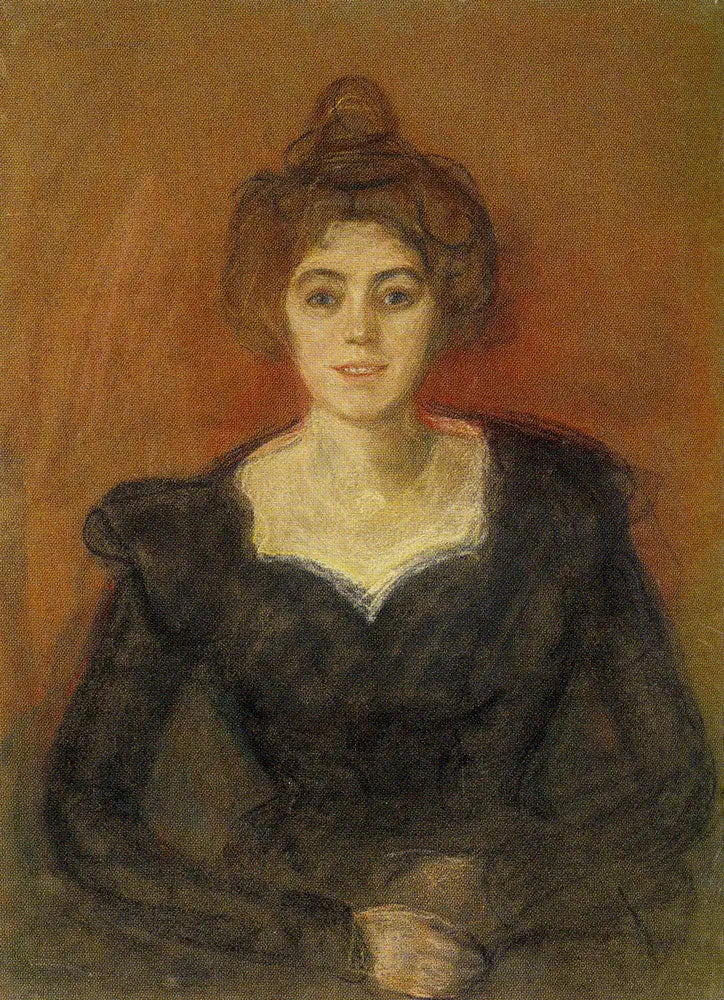 Minchen Torkildsen - Edvard Munch image 1 tableau peint à l’huile sur toile
