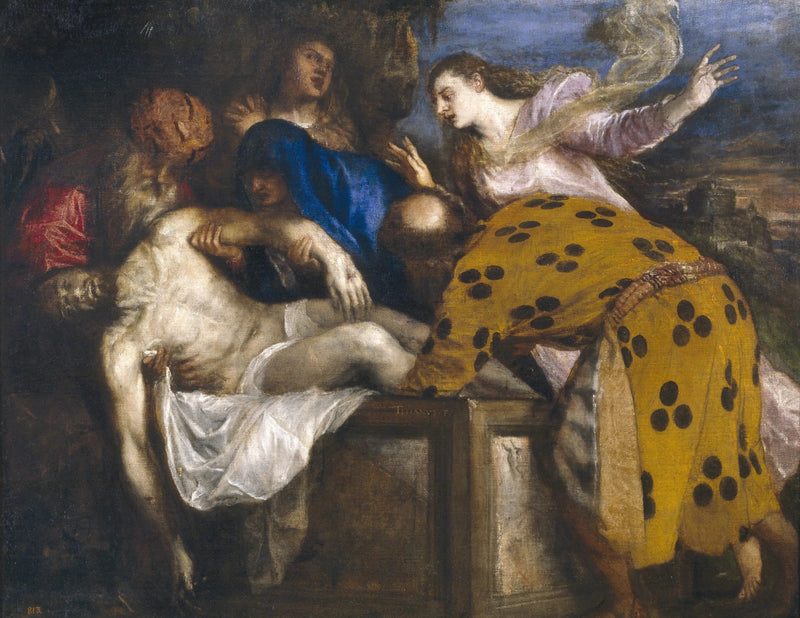 การฝังศพ - Titian