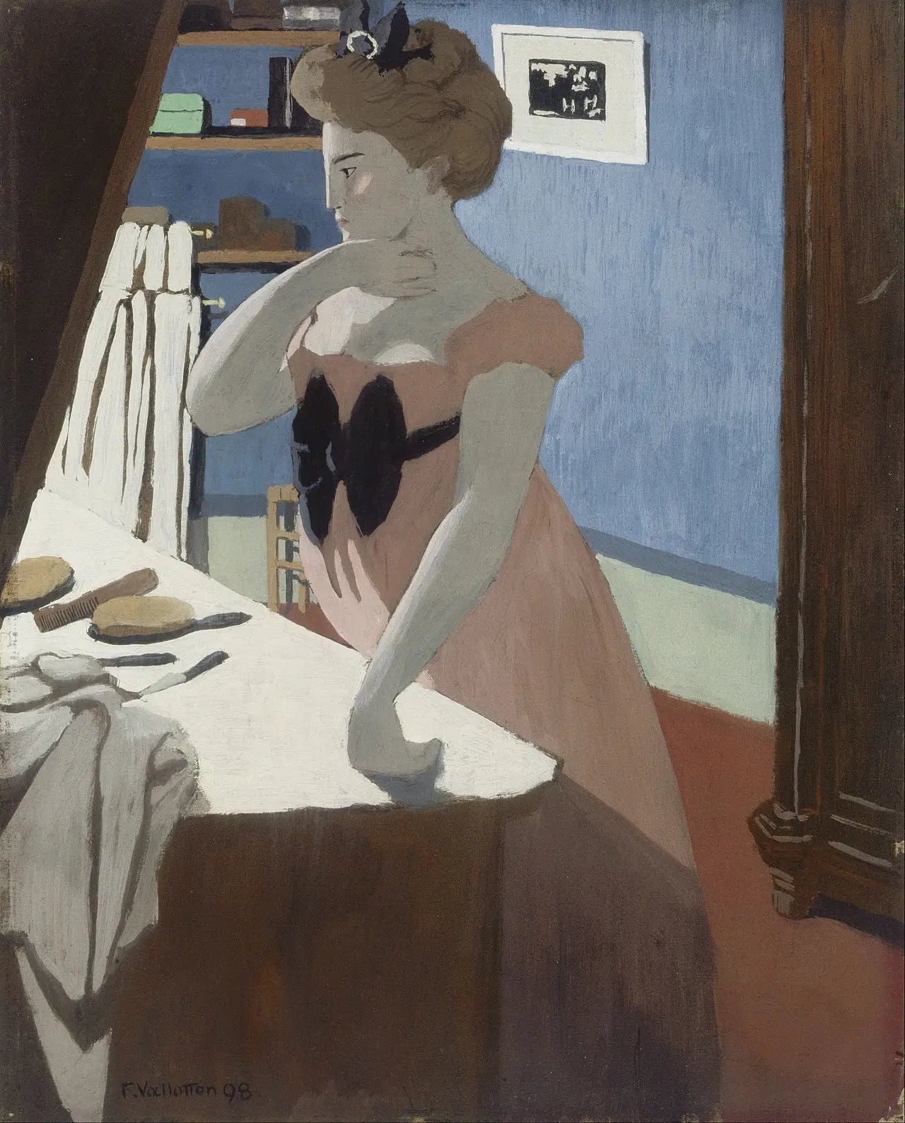 Misia à sa coiffeuse - Félix Vallotton - Alpha Reproduction