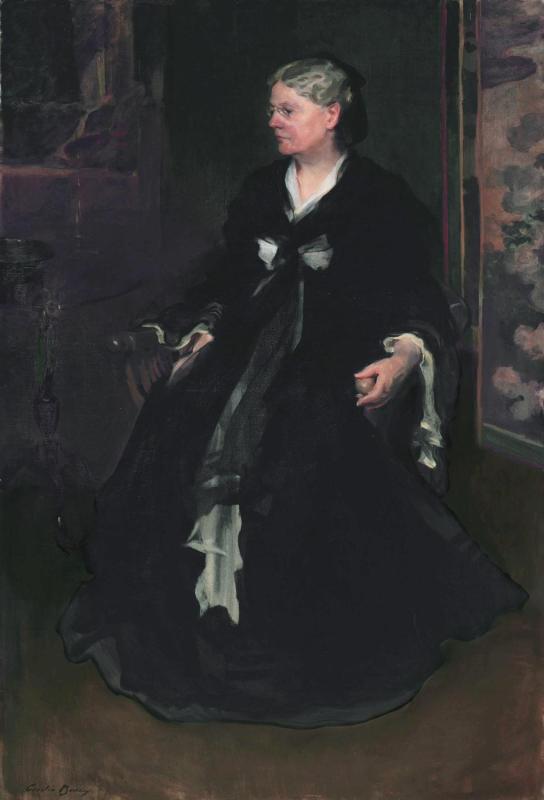 Mme Elizabeth M. Howe - Cecilia Beaux image 1 reproduction artisanale de tableau