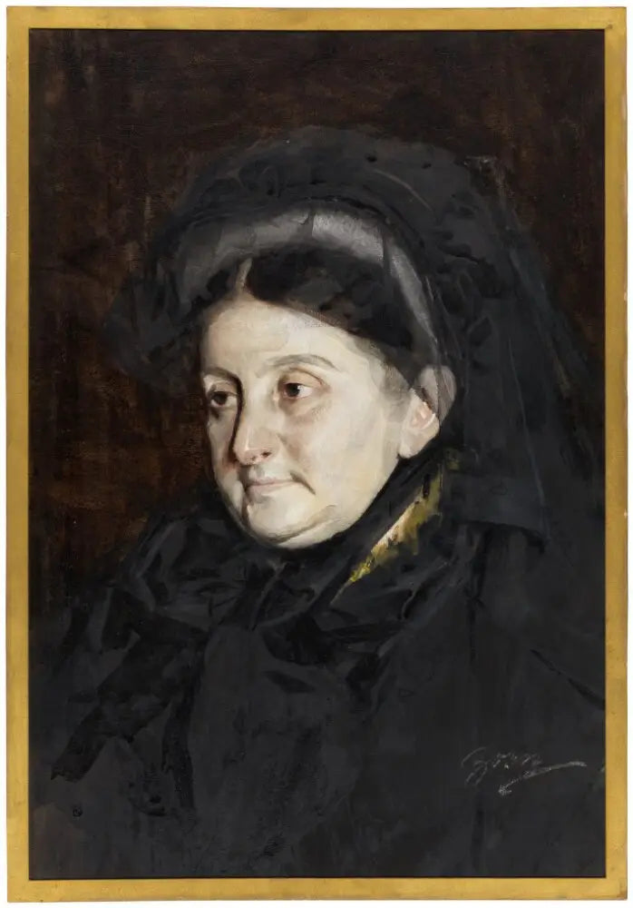 นางหญิง Henriette Lamm - Anders Zorn