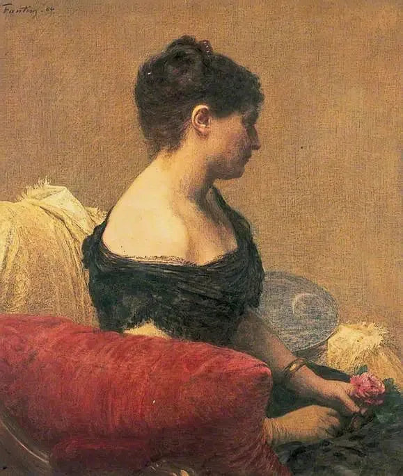 นางสาว Léon Maître - Henri Fantin-Latour