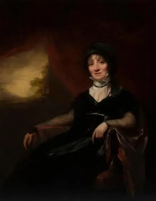 Mme Robert Adam - Henry Raeburn image 1 copie peinte à la main à l’huile