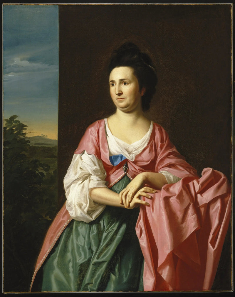 นางสาว Sylvester Gardiner เกิด Abigail Pickman แต่ก่อนคือ นาง William Eppes - John Singleton Copley
