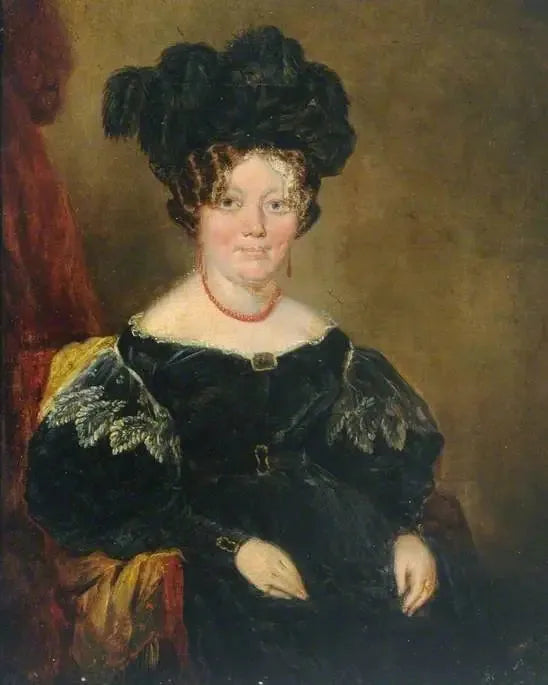Mme Wood - John Frederick Herring, Sr. image 1 reproduction artisanale de tableau