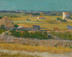 การเก็บเกี่ยวใน La Crau, F412 - Vincent van Gogh