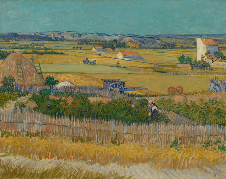 การเก็บเกี่ยวใน La Crau, F412 - Vincent van Gogh