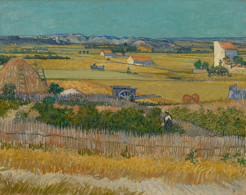การเก็บเกี่ยว - Vincent van Gogh