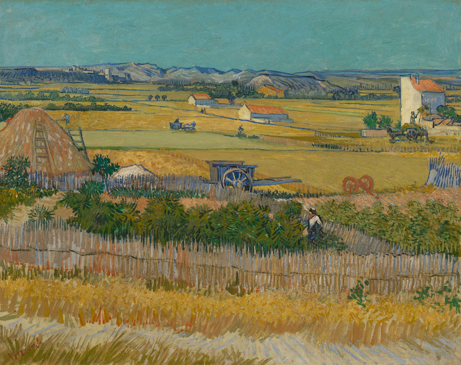 การเก็บเกี่ยว - Vincent van Gogh