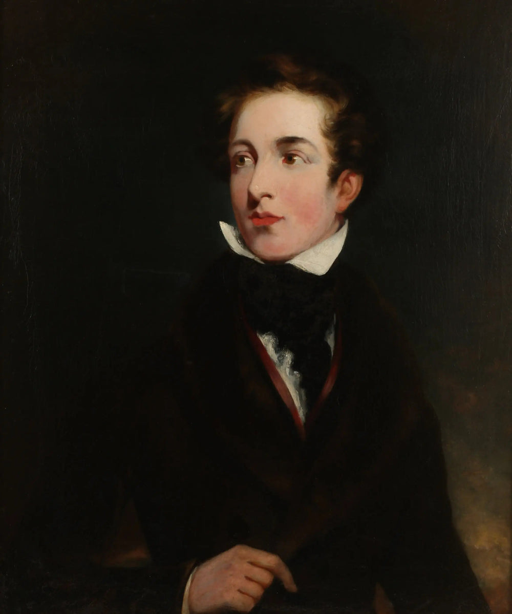 Monsieur Hasting - Thomas Lawrence image 1 copie de tableau peinte à la main