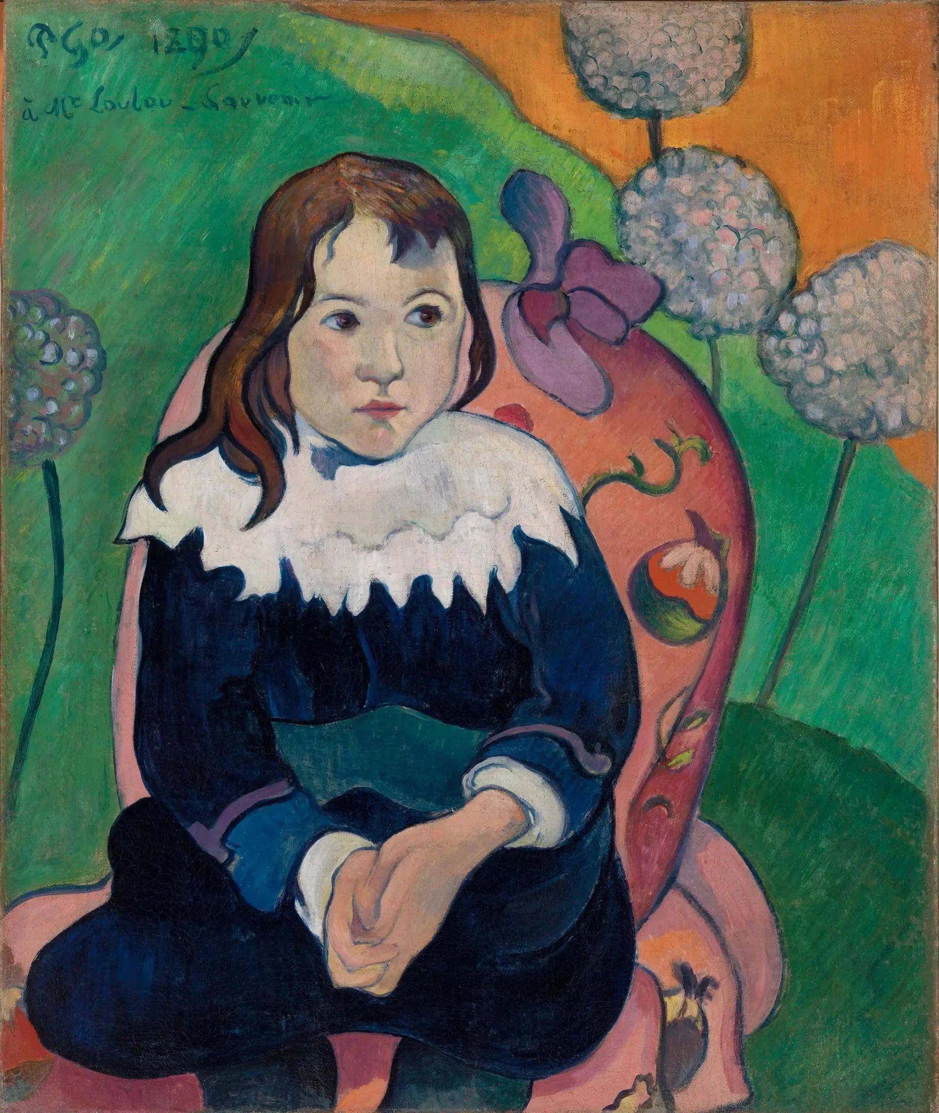 Monsieur Loulou (Louis Le Ray) - Paul Gauguin image 1 tableau peint à l’huile sur toile