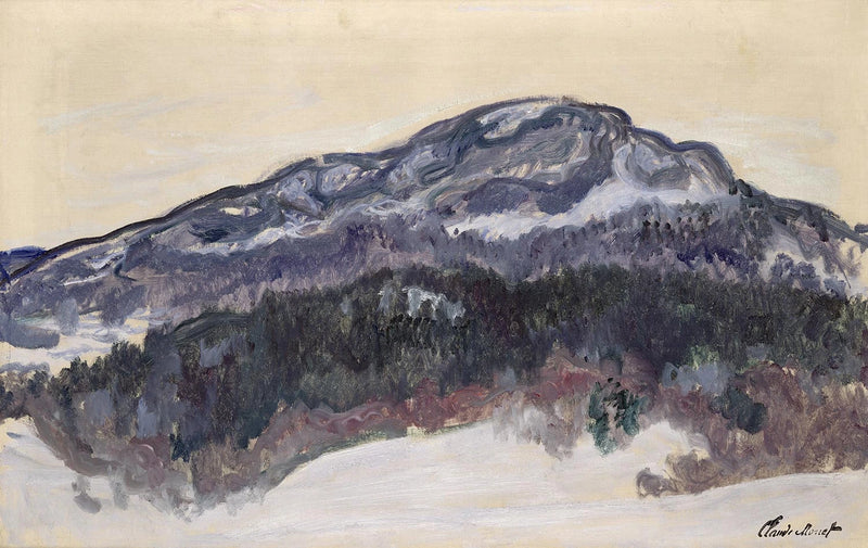 ภูเขาโคลซาสในนอร์เวย์ - Claude Monet