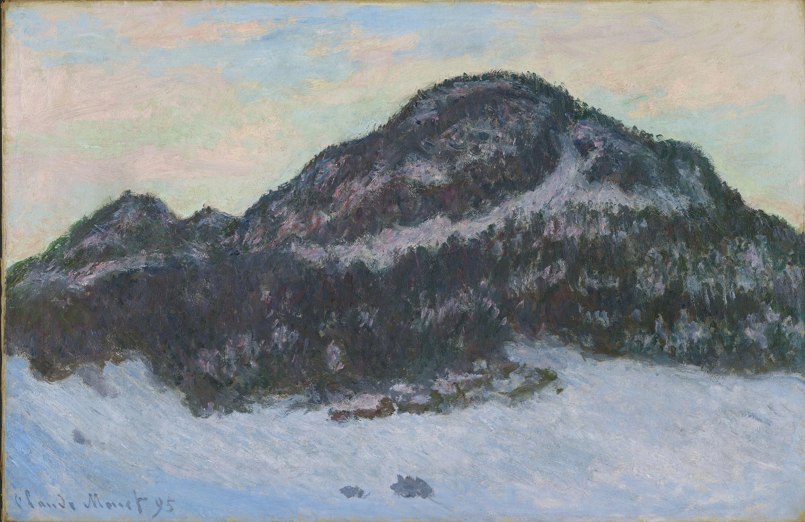 ภูเขา Kolsås, Nasjonalmuseet W1407 - Claude Monet