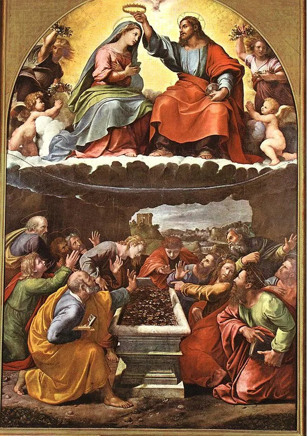 Monteluce Madonna - Giulio Romano image 1 copie de tableau peinte à la main