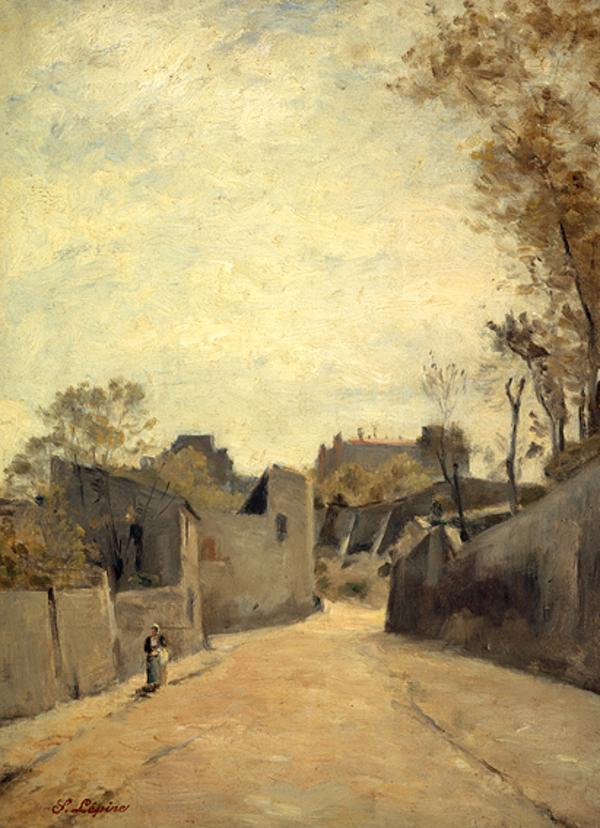 Montmartre - Stanislas Lépine image 1 copie de tableau peinte à la main