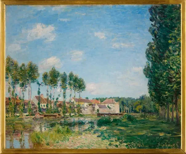 Moret, ริมแม่น้ำโลอิง - อัลเฟรด ซิสเลย์