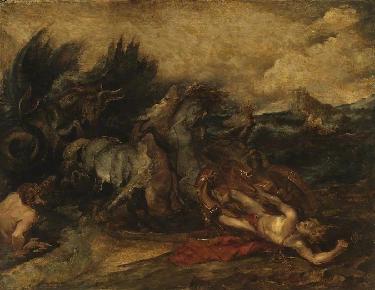 Mort d'Hippolyte - Peter Paul Rubens image 1 reproduction réalisée par Alpha Reproduction