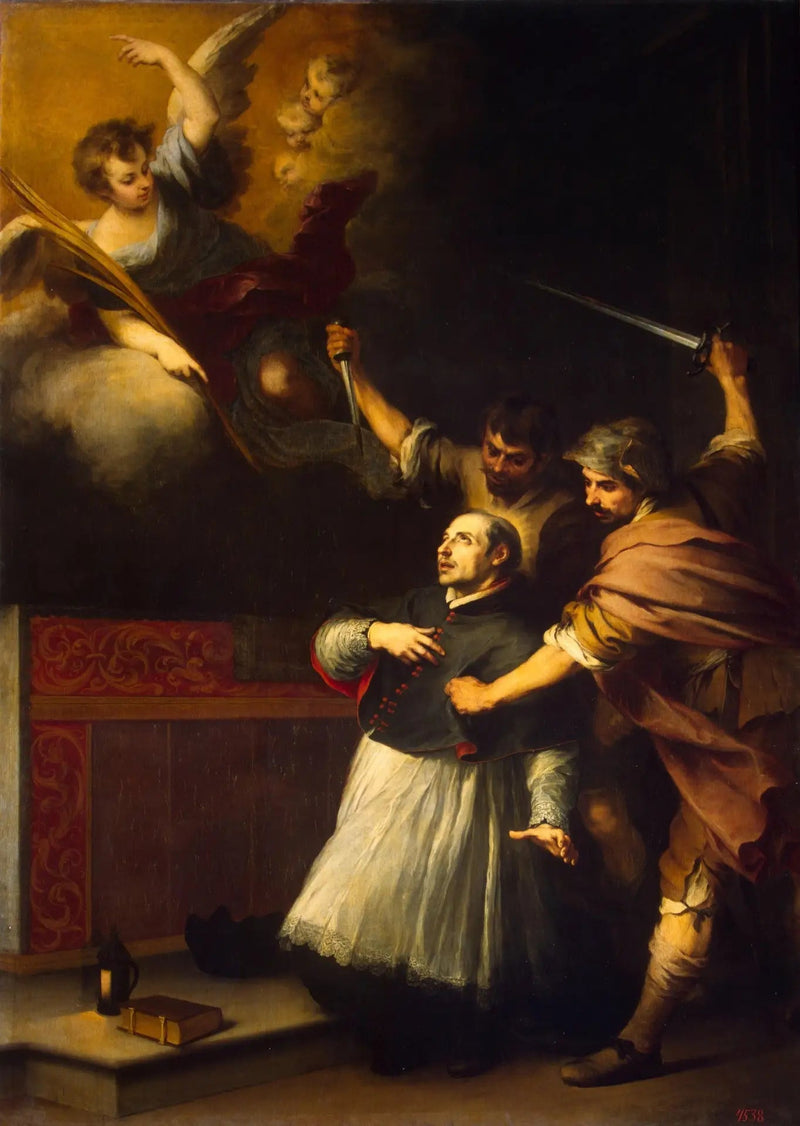 ความตายของนักสอบสวน Pedro de Arbues - Bartolomé Esteban Murillo