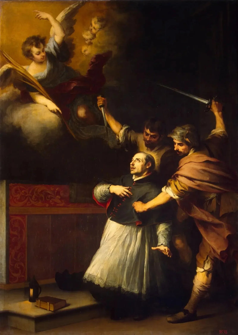 ความตายของนักสอบสวน Pedro de Arbues - Bartolomé Esteban Murillo