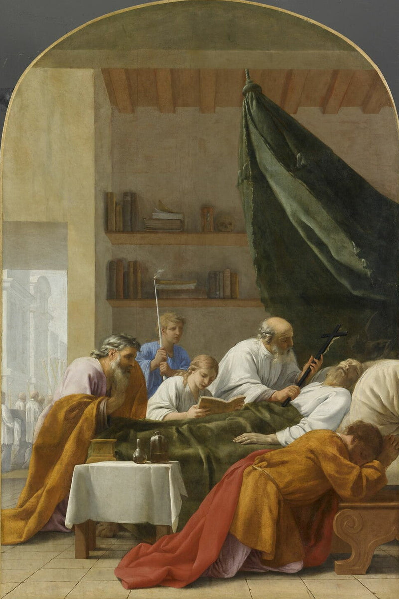 การเสียชีวิตของ Raymond Diocres - Eustache Le Sueur