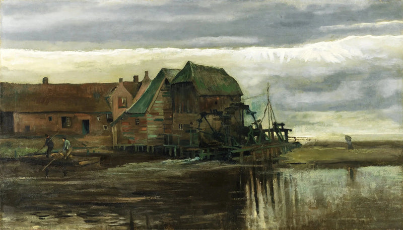 โรงสีข้าวน้ำที่เกนนิป - Vincent van Gogh