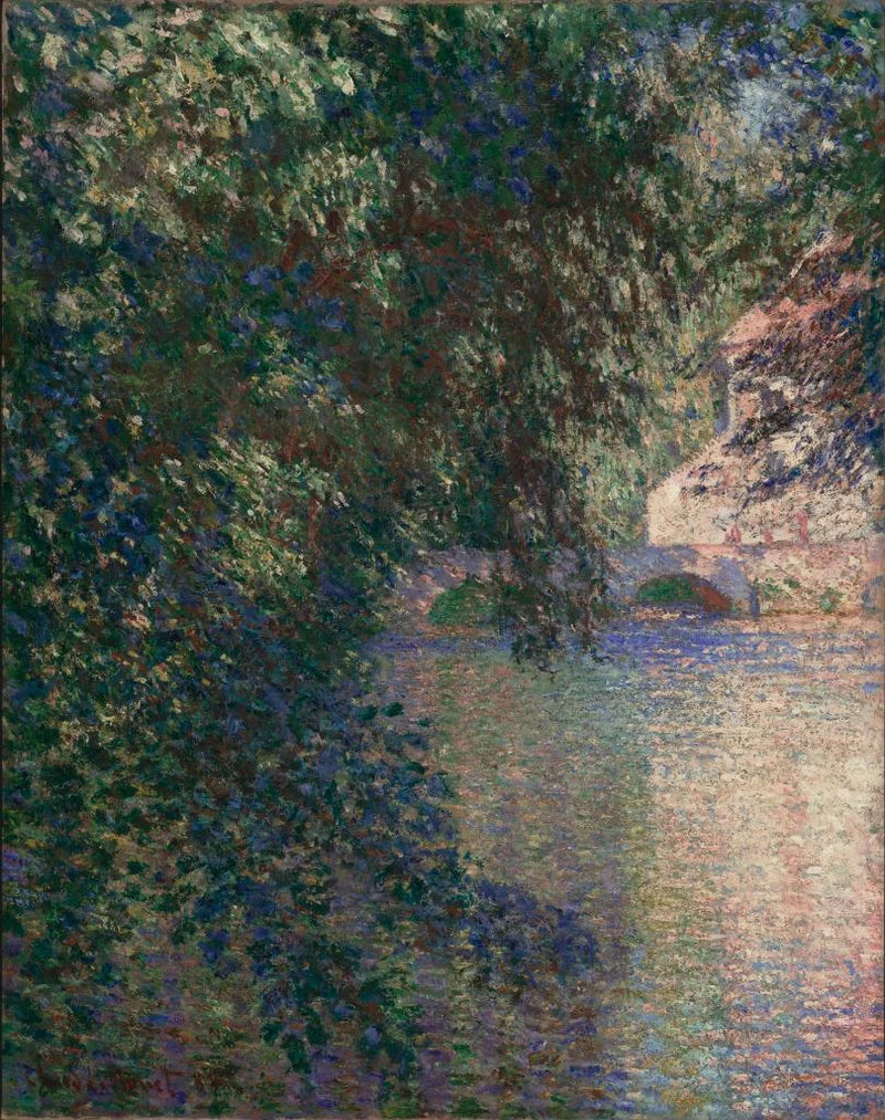 โรงสีที่ลิเมต์ซ - Claude Monet