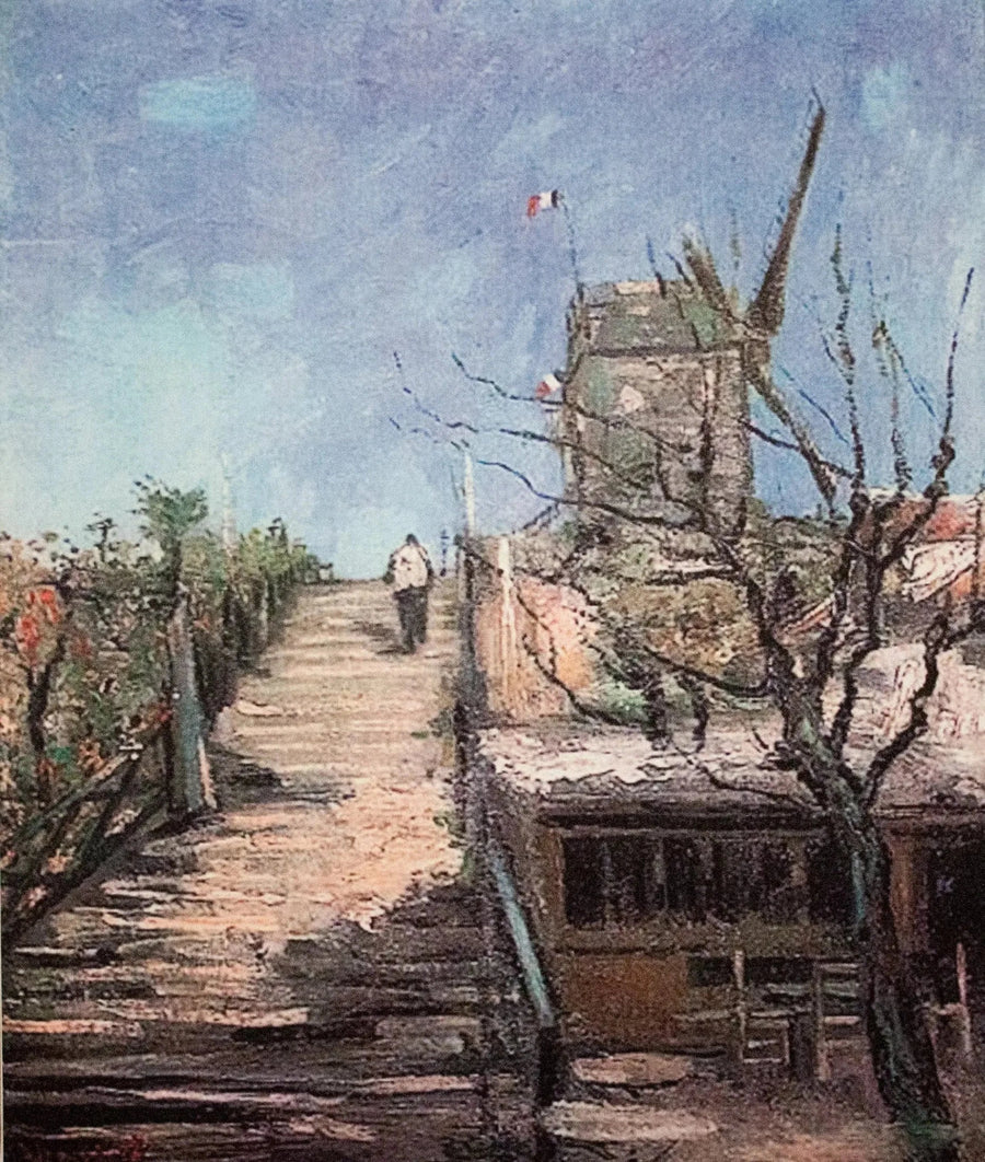 กังหันลมแห่งมงมาร์ตร์ - Vincent van Gogh