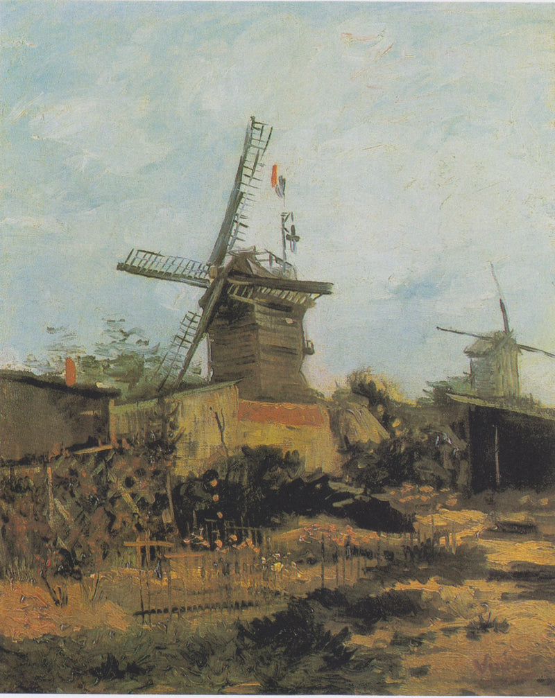 กังหันลมแห่งมงมาร์ตร์ - Vincent van Gogh